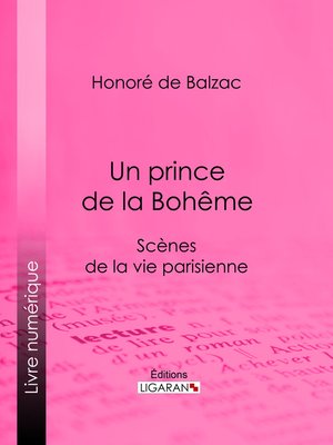 cover image of Un prince de la Bohême